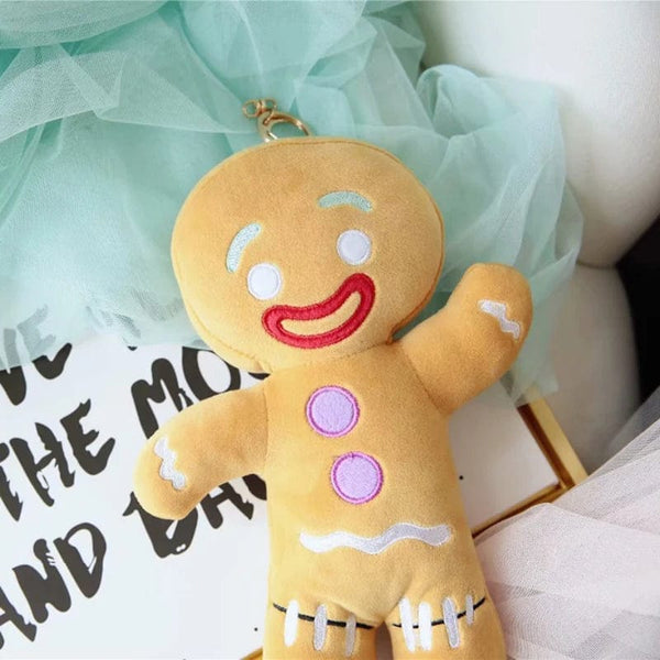 Planet Gates Gingerbread Man / 30cm Gingerbread Man Plush Doll Sofa Decoration Cute Cookie Man Stuffed Toys Key Chain Soft Pendant Gifts