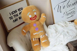 Planet Gates Gingerbread man / 30cm Gingerbread man Plush Toy Biscuit Peluche Stuffed Cookie Soft Doll Room Decoration Birthday Gifts