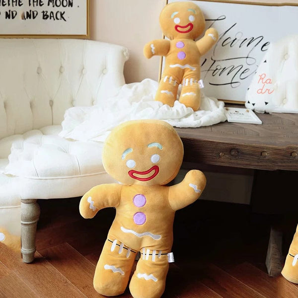 Planet Gates Gingerbread man / 30cm Gingerbread man Plush Toy Biscuit Peluche Stuffed Cookie Soft Doll Room Decoration Birthday Gifts