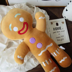 Planet Gates Gingerbread man / 30cm Gingerbread man Plush Toy Biscuit Peluche Stuffed Cookie Soft Doll Room Decoration Birthday Gifts
