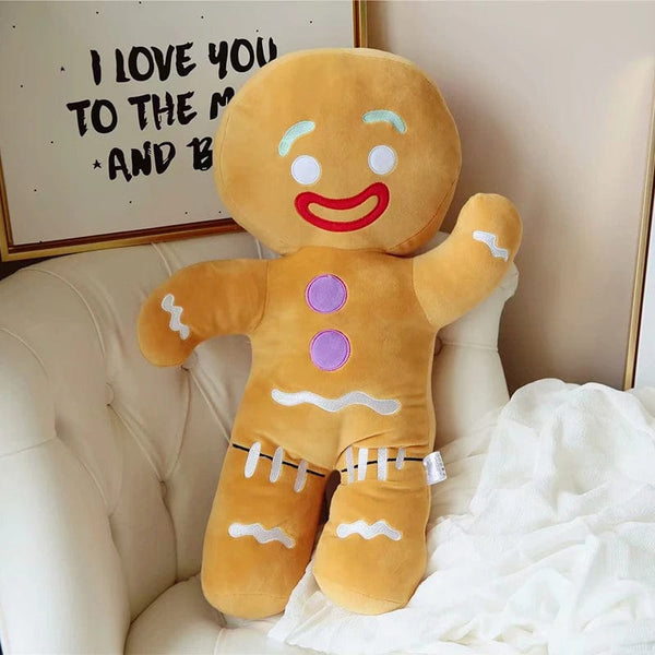 Planet Gates Gingerbread man / 30cm Gingerbread man Plush Toy Biscuit Peluche Stuffed Cookie Soft Doll Room Decoration Birthday Gifts