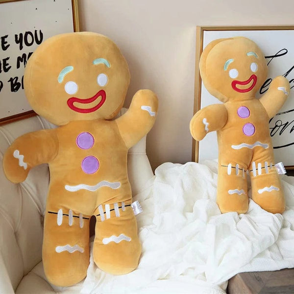 Planet Gates Gingerbread man / 30cm Gingerbread man Plush Toy Biscuit Peluche Stuffed Cookie Soft Doll Room Decoration Birthday Gifts