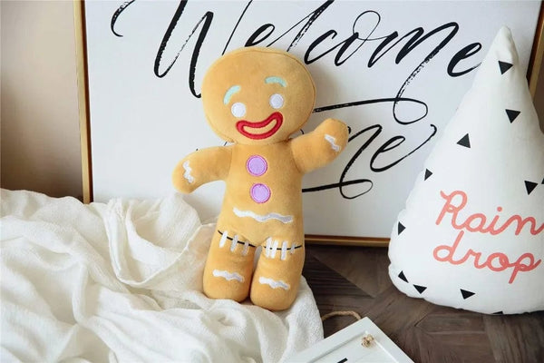 Planet Gates Gingerbread man / 30cm Gingerbread man Plush Toy Biscuit Peluche Stuffed Cookie Soft Doll Room Decoration Birthday Gifts