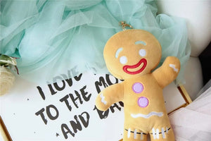 Planet Gates Gingerbread man / 30cm Gingerbread man Plush Toy Biscuit Peluche Stuffed Cookie Soft Doll Room Decoration Birthday Gifts