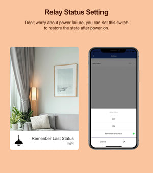 Planet Gates GIRIER Tuya ZigBee 3.0 Smart Dimmer Switch Module 10A, Supports 2 Way Control Dimmable Switch, Work with Alexa Alice Google Home
