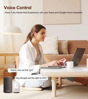 Planet Gates GIRIER Tuya ZigBee 3.0 Smart Dimmer Switch Module 10A, Supports 2 Way Control Dimmable Switch, Work with Alexa Alice Google Home