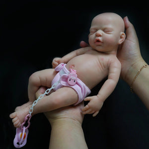 Planet Gates Girl Nova / CHINA / 12inch 12"  Micro Preemie Full Body Silicone Baby Doll Boy "Liam" & Girl "Nova" Lifelike Reborn Doll Surprice Children Anti-Stress