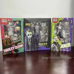 Planet Gates GK Harley Quinn / With Box SHF Joker Harley Quinn Action Figure Movie Joker Quinn Anime Horror Model Joint Movable Toy Halloween Gifts