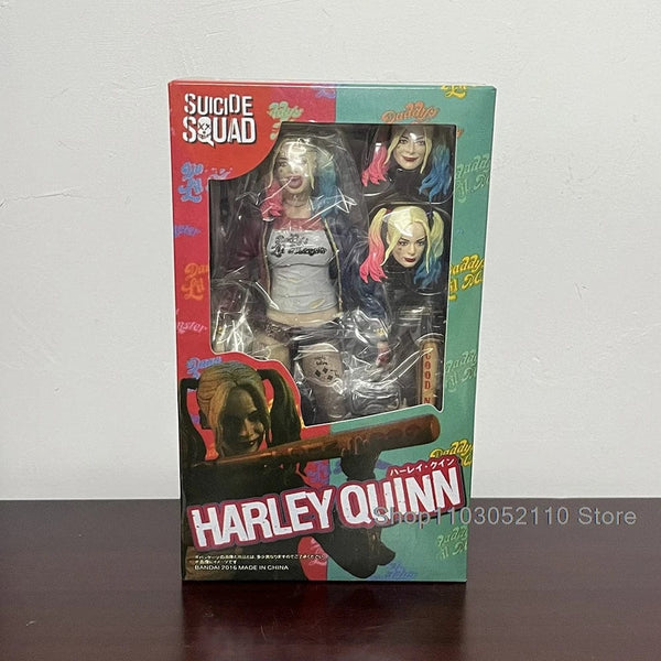 Planet Gates GK Harley Quinn / With Box SHF Joker Harley Quinn Action Figure Movie Joker Quinn Anime Horror Model Joint Movable Toy Halloween Gifts