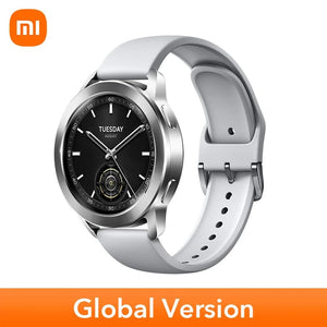 Planet Gates GL Silvery / CHINA World Premiere Global Version Xiaomi Watch S3 1.43” AMOLED Display Bluetooth®️ 5.2 AII -New MIUI Watch OS 14 days battery life