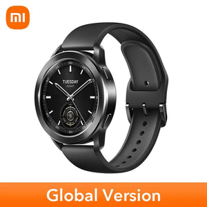 Planet Gates GL Silvery / CHINA World Premiere Global Version Xiaomi Watch S3 1.43” AMOLED Display Bluetooth®️ 5.2 AII -New MIUI Watch OS 14 days battery life
