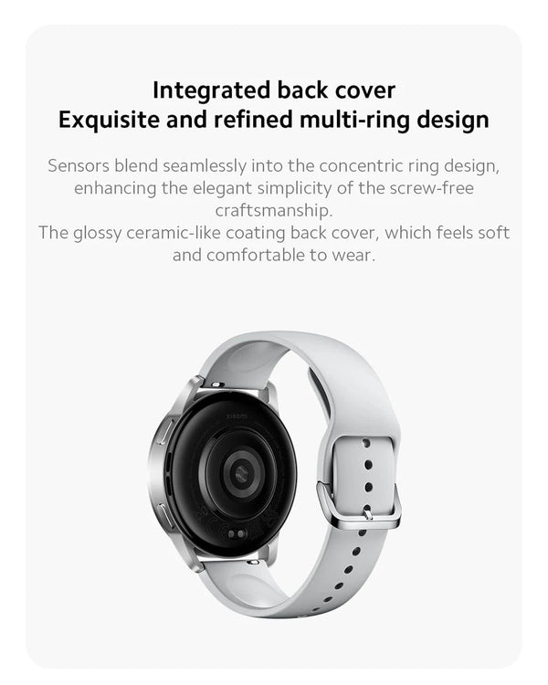 Planet Gates GL Silvery / CHINA World Premiere Global Version Xiaomi Watch S3 1.43” AMOLED Display Bluetooth®️ 5.2 AII -New MIUI Watch OS 14 days battery life