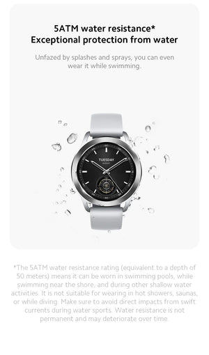 Planet Gates GL Silvery / CHINA World Premiere Global Version Xiaomi Watch S3 1.43” AMOLED Display Bluetooth®️ 5.2 AII -New MIUI Watch OS 14 days battery life