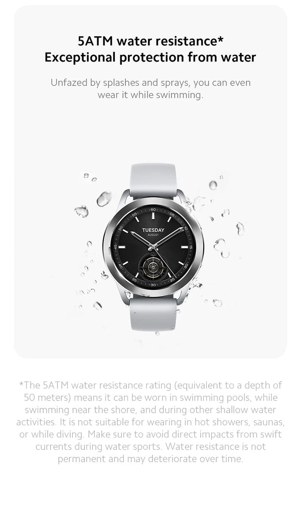 Planet Gates GL Silvery / CHINA World Premiere Global Version Xiaomi Watch S3 1.43” AMOLED Display Bluetooth®️ 5.2 AII -New MIUI Watch OS 14 days battery life
