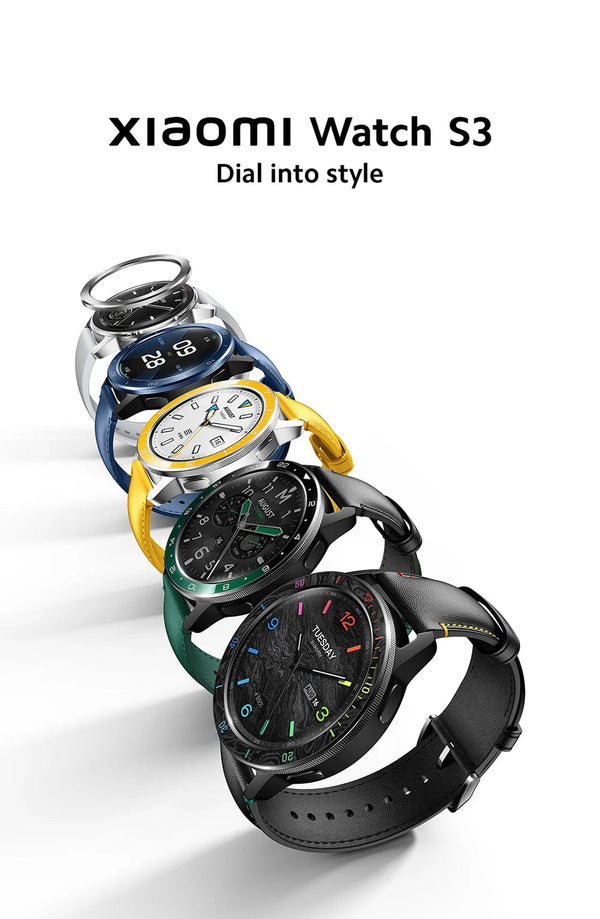 Planet Gates GL Silvery / CHINA World Premiere Global Version Xiaomi Watch S3 1.43” AMOLED Display Bluetooth®️ 5.2 AII -New MIUI Watch OS 14 days battery life