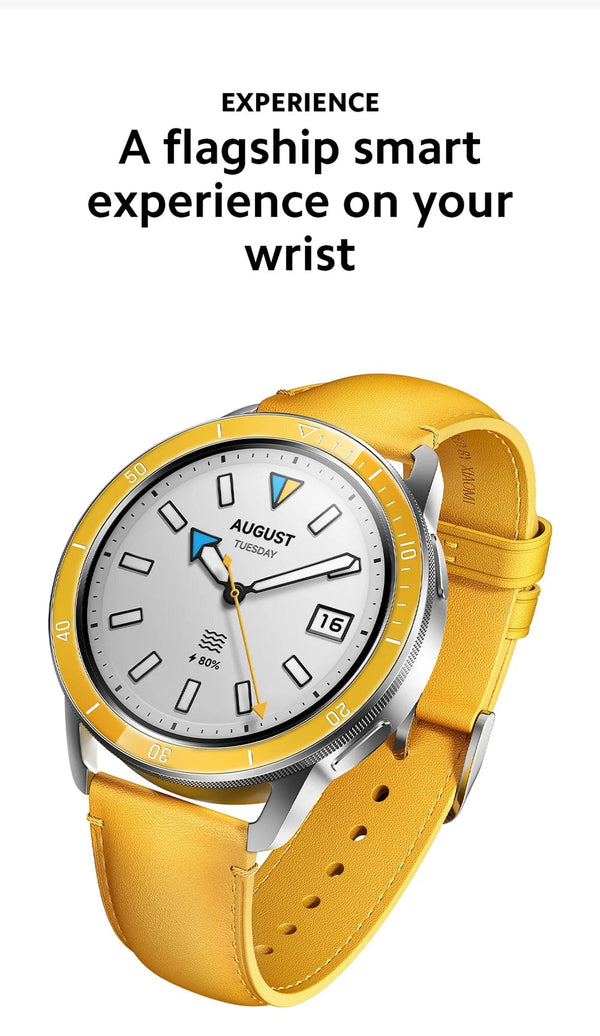 Planet Gates GL Silvery / CHINA World Premiere Global Version Xiaomi Watch S3 1.43” AMOLED Display Bluetooth®️ 5.2 AII -New MIUI Watch OS 14 days battery life