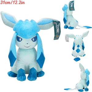 Planet Gates Glaceon Oringinal Plush Toys Eevee Evolution Sylveon Umbreon Espeon Sylveon Glaceon Jolteon Stuffed Animals Peluche Dolls Gifts