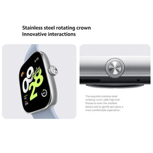 Planet Gates Global Version Black In Stock Global Version Redmi Watch 4 Smart Watch Ultra Large 1.97'' AMOLED Display 20 Days Battery Life Support 5-system