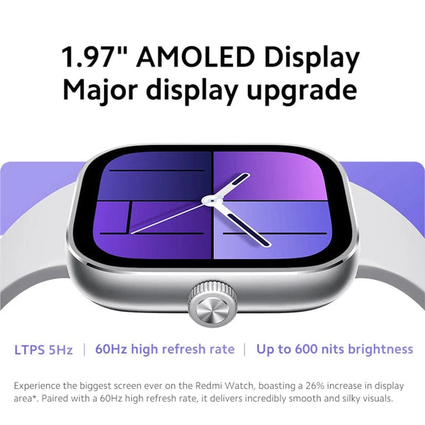 Planet Gates Global Version Black In Stock Global Version Redmi Watch 4 Smart Watch Ultra Large 1.97'' AMOLED Display 20 Days Battery Life Support 5-system