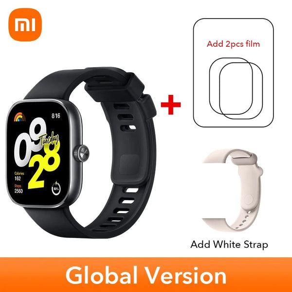 Planet Gates Global Version Black In Stock Global Version Redmi Watch 4 Smart Watch Ultra Large 1.97'' AMOLED Display 20 Days Battery Life Support 5-system
