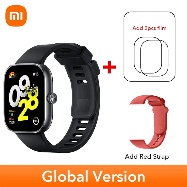 Planet Gates Global Version Black In Stock Global Version Redmi Watch 4 Smart Watch Ultra Large 1.97'' AMOLED Display 20 Days Battery Life Support 5-system
