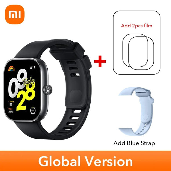Planet Gates Global Version Black In Stock Global Version Redmi Watch 4 Smart Watch Ultra Large 1.97'' AMOLED Display 20 Days Battery Life Support 5-system
