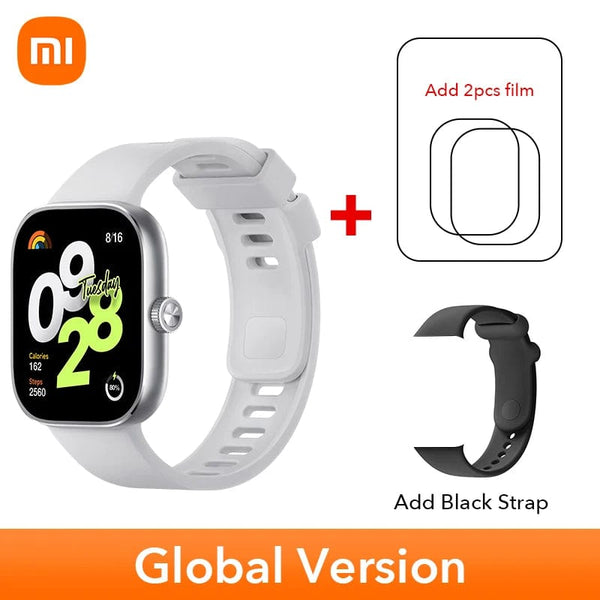 Planet Gates Global Version Black In Stock Global Version Redmi Watch 4 Smart Watch Ultra Large 1.97'' AMOLED Display 20 Days Battery Life Support 5-system