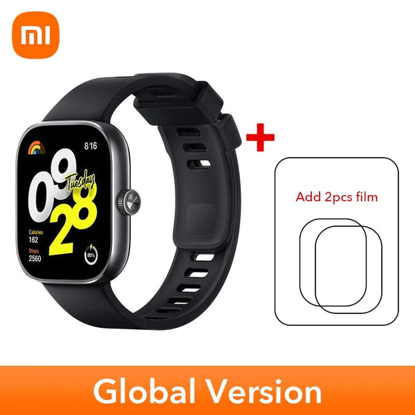 Planet Gates Global Version Black In Stock Global Version Redmi Watch 4 Smart Watch Ultra Large 1.97'' AMOLED Display 20 Days Battery Life Support 5-system