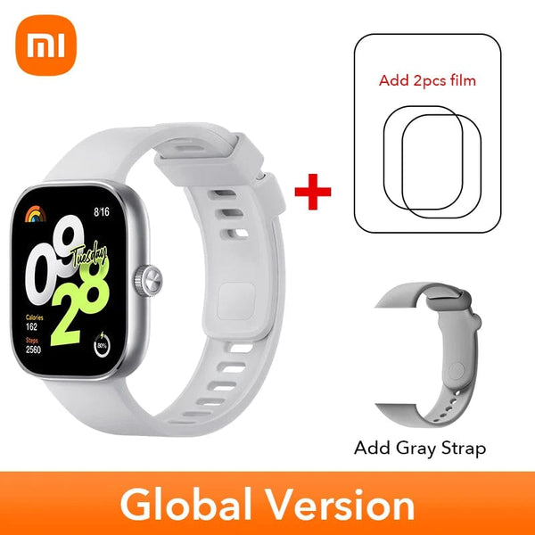 Planet Gates Global Version Black In Stock Global Version Redmi Watch 4 Smart Watch Ultra Large 1.97'' AMOLED Display 20 Days Battery Life Support 5-system