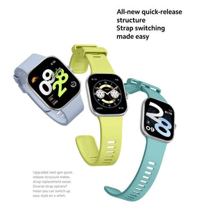 Planet Gates Global Version Black In Stock Global Version Redmi Watch 4 Smart Watch Ultra Large 1.97'' AMOLED Display 20 Days Battery Life Support 5-system