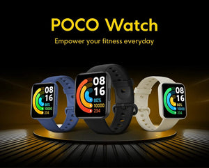 Planet Gates Global Version POCO Watch 1.6'' AMOLED Display 14 Days Battery GPS Always-on Watch Face Blood Oxygen Smartwatch