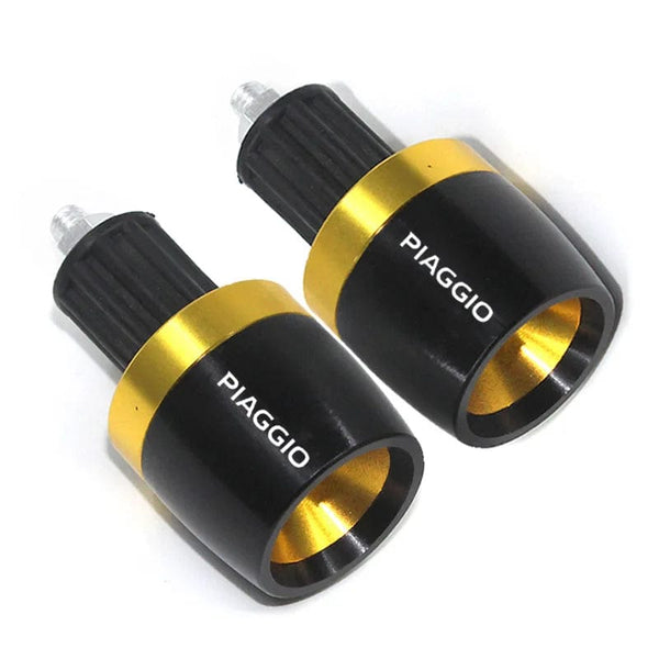 Planet Gates Glod For Piaggio BQY BYQ FLY Liberty Medley 150 ZIP50 125 ww150 Beverly 300  Motorcycle CNC 7/8"22MM Grips Handle Bar Cap End Plugs