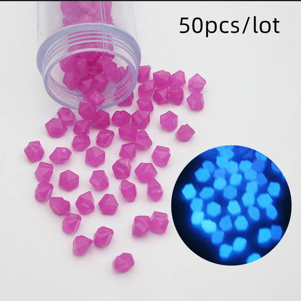 Planet Gates Glowing pebbles aquarium luminous stone fish tank decoration courtyard lawn outdoor luminous stone cobblestone in the darkness