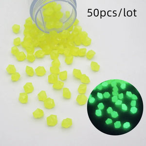 Planet Gates Glowing pebbles aquarium luminous stone fish tank decoration courtyard lawn outdoor luminous stone cobblestone in the darkness