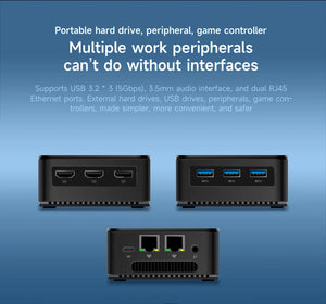 Planet Gates GMK G2 / us / 12GB RAM 512GB ROM MLLSE G2 Mini PC Windows 11 Pro Alder Lake N100 Intel 12th DDR4 12GB RAM 512GB SSD WiFi 6 BT5.2 Desktop Computer Mini Pc Work