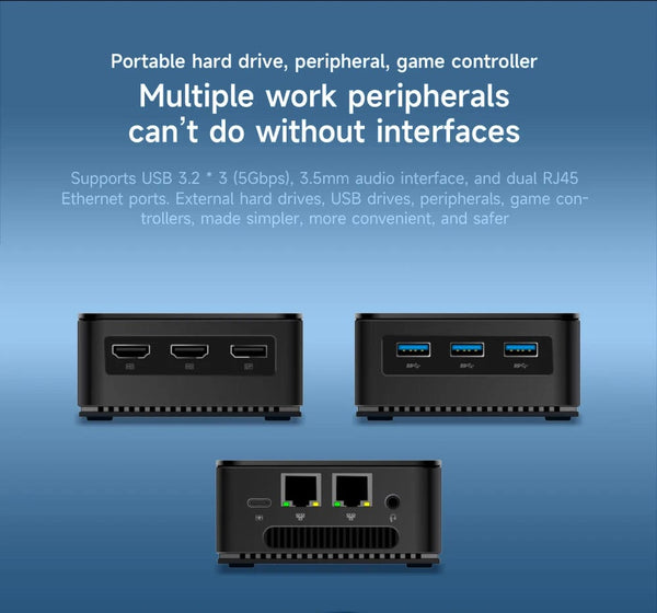 Planet Gates GMK G2 / us / 12GB RAM 512GB ROM MLLSE G2 Mini PC Windows 11 Pro Alder Lake N100 Intel 12th DDR4 12GB RAM 512GB SSD WiFi 6 BT5.2 Desktop Computer Mini Pc Work