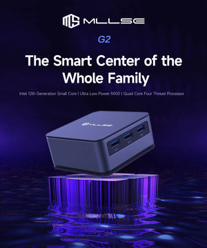 Planet Gates GMK G2 / us / 12GB RAM 512GB ROM MLLSE G2 Mini PC Windows 11 Pro Alder Lake N100 Intel 12th DDR4 12GB RAM 512GB SSD WiFi 6 BT5.2 Desktop Computer Mini Pc Work