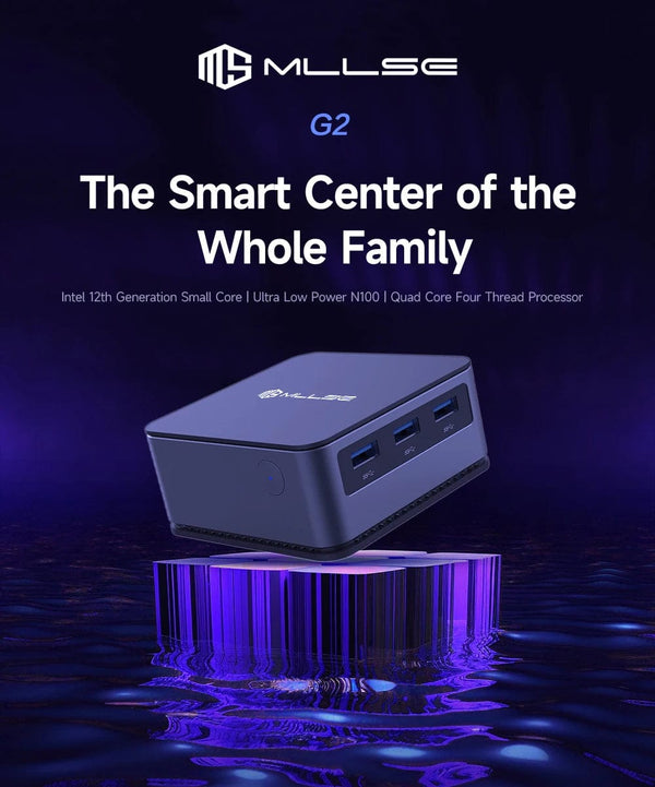 Planet Gates GMK G2 / us / 12GB RAM 512GB ROM MLLSE G2 Mini PC Windows 11 Pro Alder Lake N100 Intel 12th DDR4 12GB RAM 512GB SSD WiFi 6 BT5.2 Desktop Computer Mini Pc Work