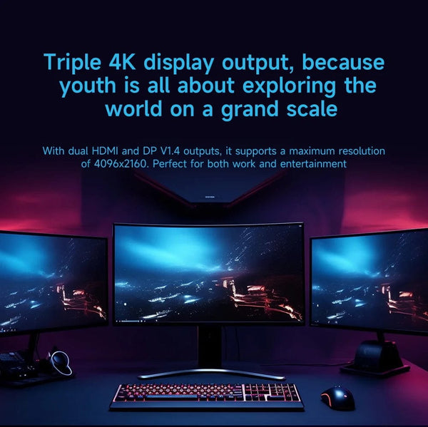 Planet Gates GMK G2 / us / 12GB RAM 512GB ROM MLLSE G2 Mini PC Windows 11 Pro Alder Lake N100 Intel 12th DDR4 12GB RAM 512GB SSD WiFi 6 BT5.2 Desktop Computer Mini Pc Work