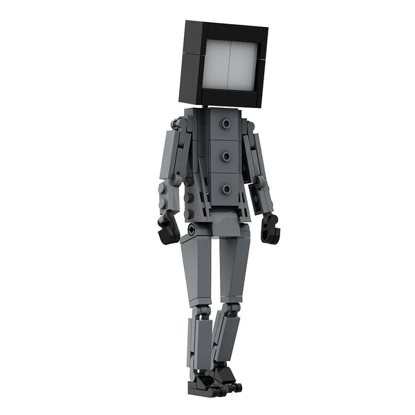 Planet Gates Gobricks MOC Skibidi Toilet Man Monitor Building Blocks Speakerman The Audio and Camera Man ski video eyelet camera man Toys