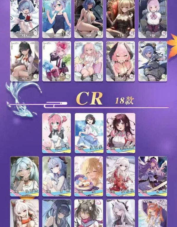 Planet Gates Goddess Story Collection Card 5M08 1m11 Set Anime Games Girl Party Swimsuit Bikini Booster Box Doujin Toys And Hobbies Gift