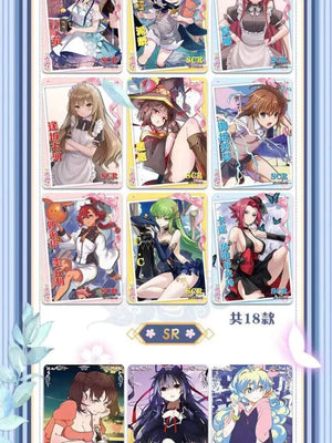 Planet Gates Goddess Story Collection Card 5M08 1m11 Set Anime Games Girl Party Swimsuit Bikini Booster Box Doujin Toys And Hobbies Gift