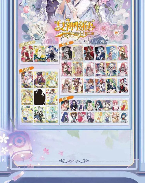 Planet Gates Goddess Story Collection Card 5M08 1m11 Set Anime Games Girl Party Swimsuit Bikini Booster Box Doujin Toys And Hobbies Gift