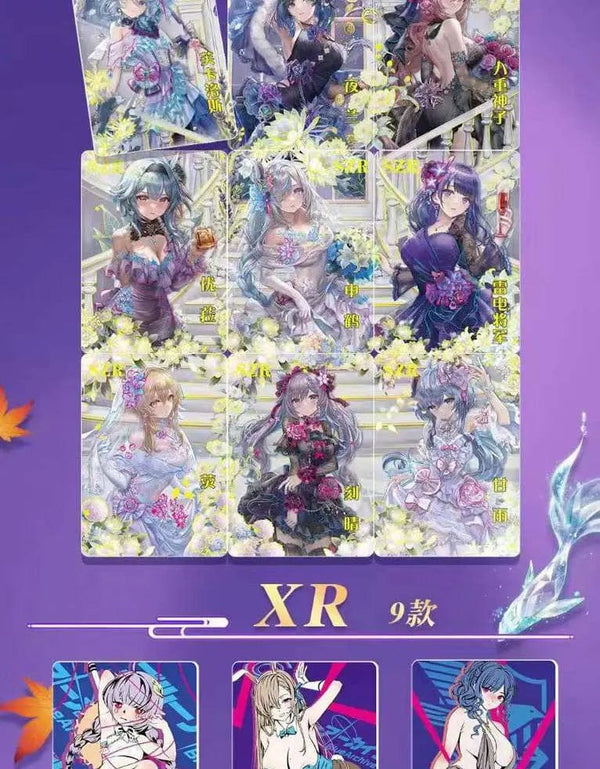 Planet Gates Goddess Story Collection Card 5M08 1m11 Set Anime Games Girl Party Swimsuit Bikini Booster Box Doujin Toys And Hobbies Gift