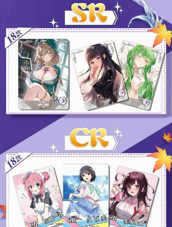 Planet Gates Goddess Story Collection Card 5M08 1m11 Set Anime Games Girl Party Swimsuit Bikini Booster Box Doujin Toys And Hobbies Gift