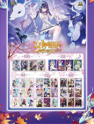 Planet Gates Goddess Story Collection Card 5M08 1m11 Set Anime Games Girl Party Swimsuit Bikini Booster Box Doujin Toys And Hobbies Gift