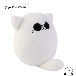 Planet Gates Gojo / 32cm 32cm Soft Gojo Cat Plush Pillow Hot Anime Sunglasses White Cat Plushies Toys Stuffed Animals Doll Home Decor Kids Birthday Gift