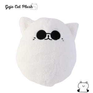 Planet Gates Gojo / 32cm 32cm Soft Gojo Cat Plush Pillow Hot Anime Sunglasses White Cat Plushies Toys Stuffed Animals Doll Home Decor Kids Birthday Gift