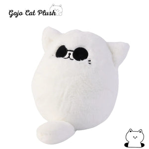 Planet Gates Gojo / 32cm 32cm Soft Gojo Cat Plush Pillow Hot Anime Sunglasses White Cat Plushies Toys Stuffed Animals Doll Home Decor Kids Birthday Gift