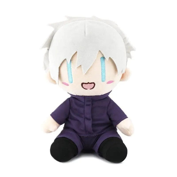 Planet Gates Gojo Satoru / 23cm Anime Jujutsu Kaisen Plush Toy Yuji Itadori Gojo Satoru Fushiguro Megumi Inumaki Toge Stuffed Toys Birthday Gift (23cm)
